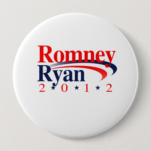 ROMNEY RYAN VP SWEEP.png 缶バッジ (正面)