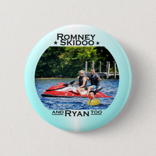 Romney Skidoo及びライアン、余りに 缶バッジ