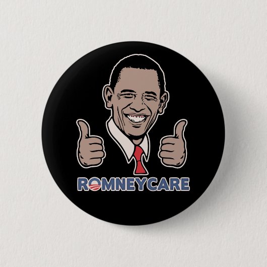 RomneyCare 缶バッジ (正面)
