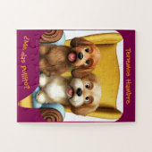 Rompecabezas "Amiguitas Peludas" ジグソーパズル (横)