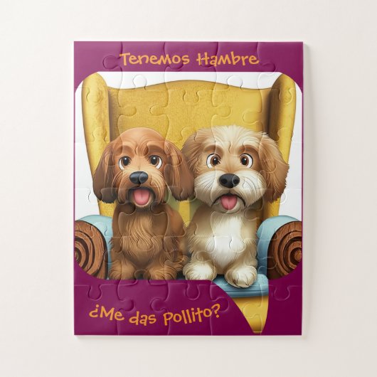 Rompecabezas "Amiguitas Peludas" ジグソーパズル (縦)