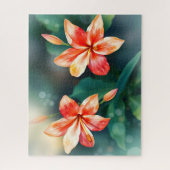 Rompecabezas con motivo floral. ジグソーパズル (縦)