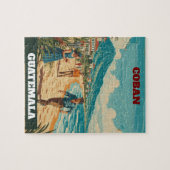 Rompecabezas  GUTEMALA COBAN Retro poster ジグソーパズル (横)