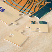 Rompecabezas  Honduras CHOLUTECA Retro poster ジグソーパズル (側面)