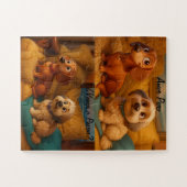 Rompecabezas Puzzle "Hermanitas Felices" ジグソーパズル (横)