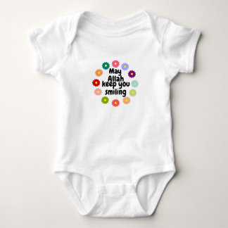 Romper "May Allah keep you smiling". ベビーボディスーツ