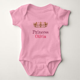 Romper "Princess Olivia". ベビーボディスーツ
