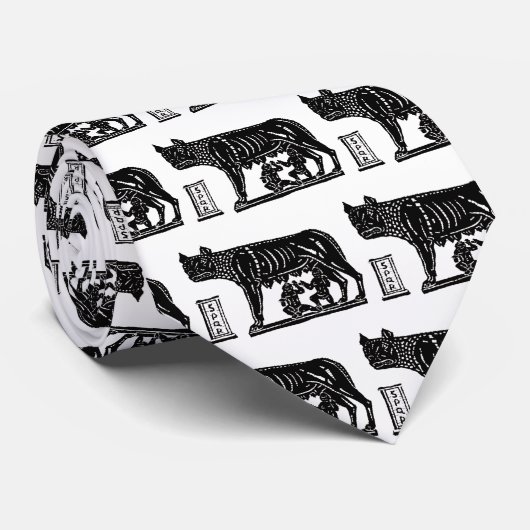 RomulusおよびRemusのローマ神話 ネクタイ (ロール)