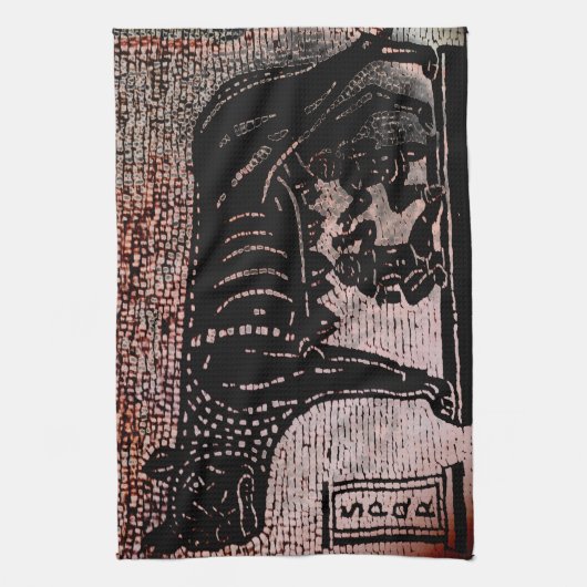 RomulusおよびRemus キッチンタオル (縦)