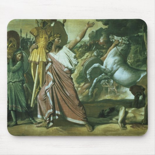 Romulusのtに彼の利得を取っているAcronの征服者 マウスパッド (正面)