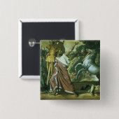 Romulusのtに彼の利得を取っているAcronの征服者 缶バッジ (正面&裏面)