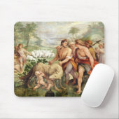 Romulusは彼女オオカミによって授乳しました マウスパッド (マウス)