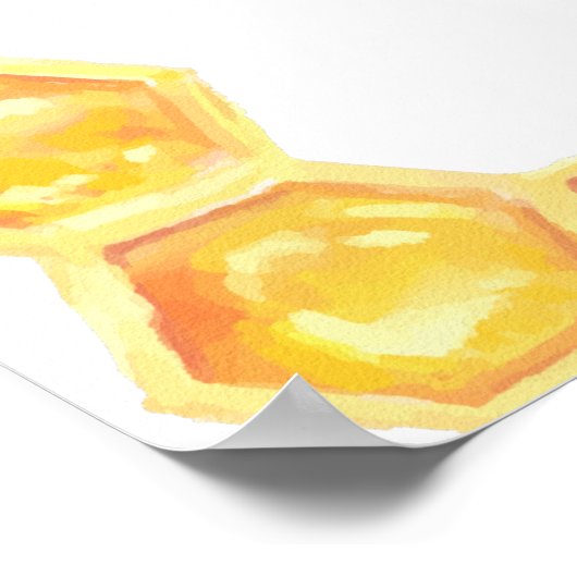 ROMY白素朴フローラのまわりにブライダルシャワー ポスター (角)