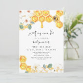 ROMY Sweet As Can Bee Whiteフローラ1日 招待状 (スタンド正面)