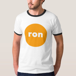 RONのロゴの信号器 Tシャツ