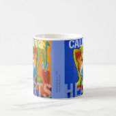 Ronの焼跡によるフィデルのセラピー犬のマグ コーヒーマグカップ (中央)