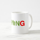 Ronジョンソンは間違っています コーヒーマグカップ (正面右)