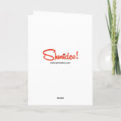 "Ronモンスター" - Rosh Hashanah シーズンカード (裏面)