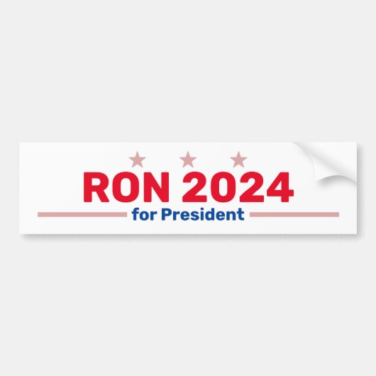 Ron 2024バンパーステッカー バンパーステッカー (正面)