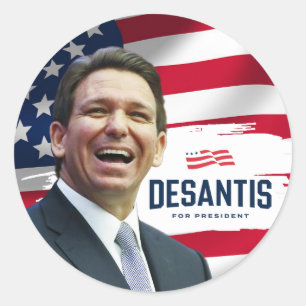 Ron DeSantis社長2024年 ラウンドシール