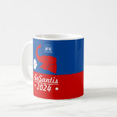 Ron DeSantis社長2024 コーヒーマグカップ (正面左)