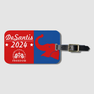Ron DeSantis社長2024 ラゲッジタグ