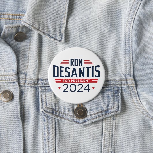 Ron DeSantis社長2024 缶バッジ (インサイチュ)