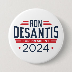 Ron DeSantis社長2024 缶バッジ