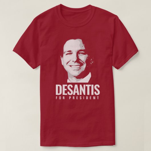 Ron Desantis社長 Tシャツ (デザイン正面)