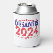Ron DeSantis 2024大統領選挙ヴィンテージギフト 缶クーラー (缶裏面)