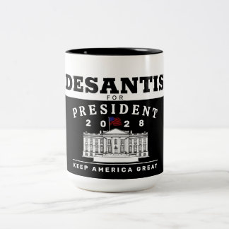 RON DESANTIS 2028 ツートーンマグカップ