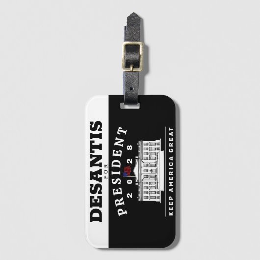 RON DESANTIS 2028 ラゲッジタグ (正面縦)