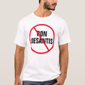 Ron DeSantis Florida民主党員に対する投票 Tシャツ (正面)