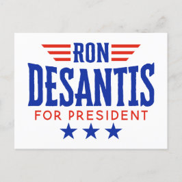 Ron DeSantis for President – キャンペーン ポストカード