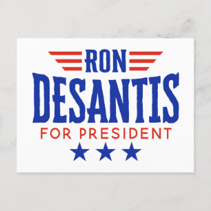 Ron DeSantis for President – キャンペーン ポストカード