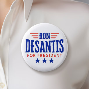 Ron DeSantis for President – キャンペーン 缶バッジ