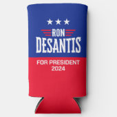Ron DeSantis for President 2024 – キャンペーン スリム缶クーラー (正面)