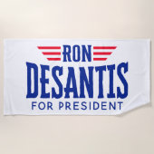 Ron DeSantis for President 2024 – キャンペーン ビーチタオル (正面)