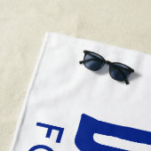 Ron DeSantis for President 2024 – キャンペーン ビーチタオル (インサイチュ)