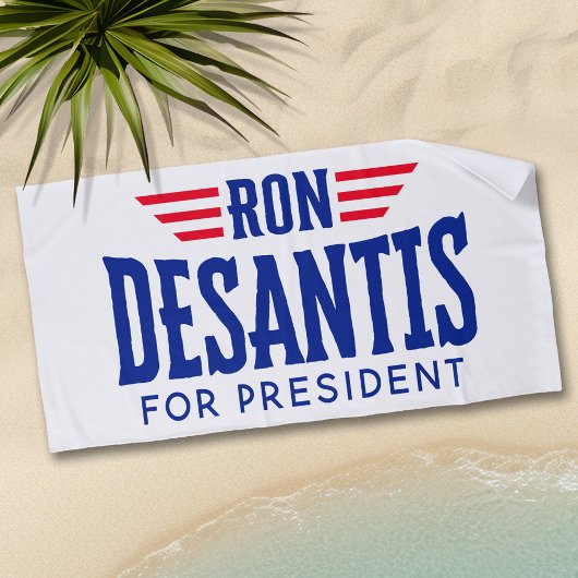 Ron DeSantis for President 2024 – キャンペーン ビーチタオル