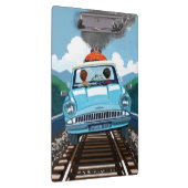 Ron & HARRY POTTER™車でHOGWARTS飛んでいるへ™ クリップボード (右)