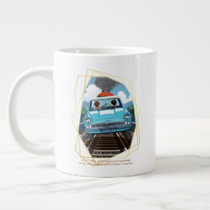 Ron & HARRY POTTER™車でHOGWARTS飛んでいるへ™ ジャンボコーヒーマグカップ