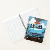 Ron & HARRY POTTER™車でHOGWARTS飛んでいるへ™ ノートブック (内部)