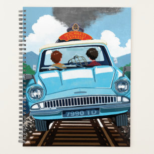 Ron & HARRY POTTER™車でHOGWARTS飛んでいるへ™ プランナー手帳