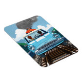 Ron & HARRY POTTER™車でHOGWARTS飛んでいるへ™ マグネット (右側)