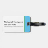 Ron & HARRY POTTER™車でHOGWARTS飛んでいるへ™ ラゲッジタグ (裏面横)