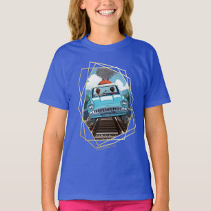 Ron & HARRY POTTER™車でHOGWARTS飛んでいるへ™ Tシャツ