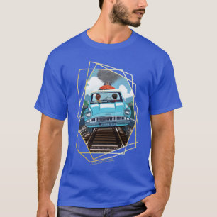 Ron & HARRY POTTER™車でHOGWARTS飛んでいるへ™ Tシャツ