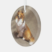 Ron Hevener ガラスオーナメント (正面左)