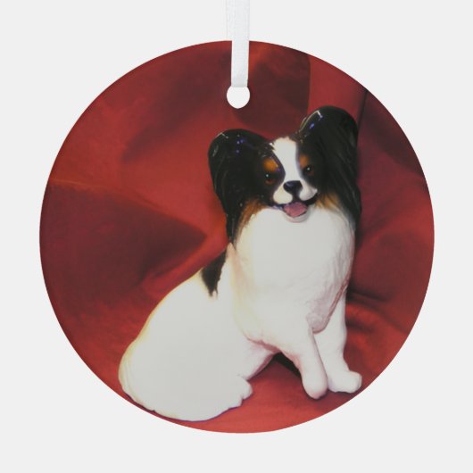 Ron Hevener ガラスオーナメント (裏面)